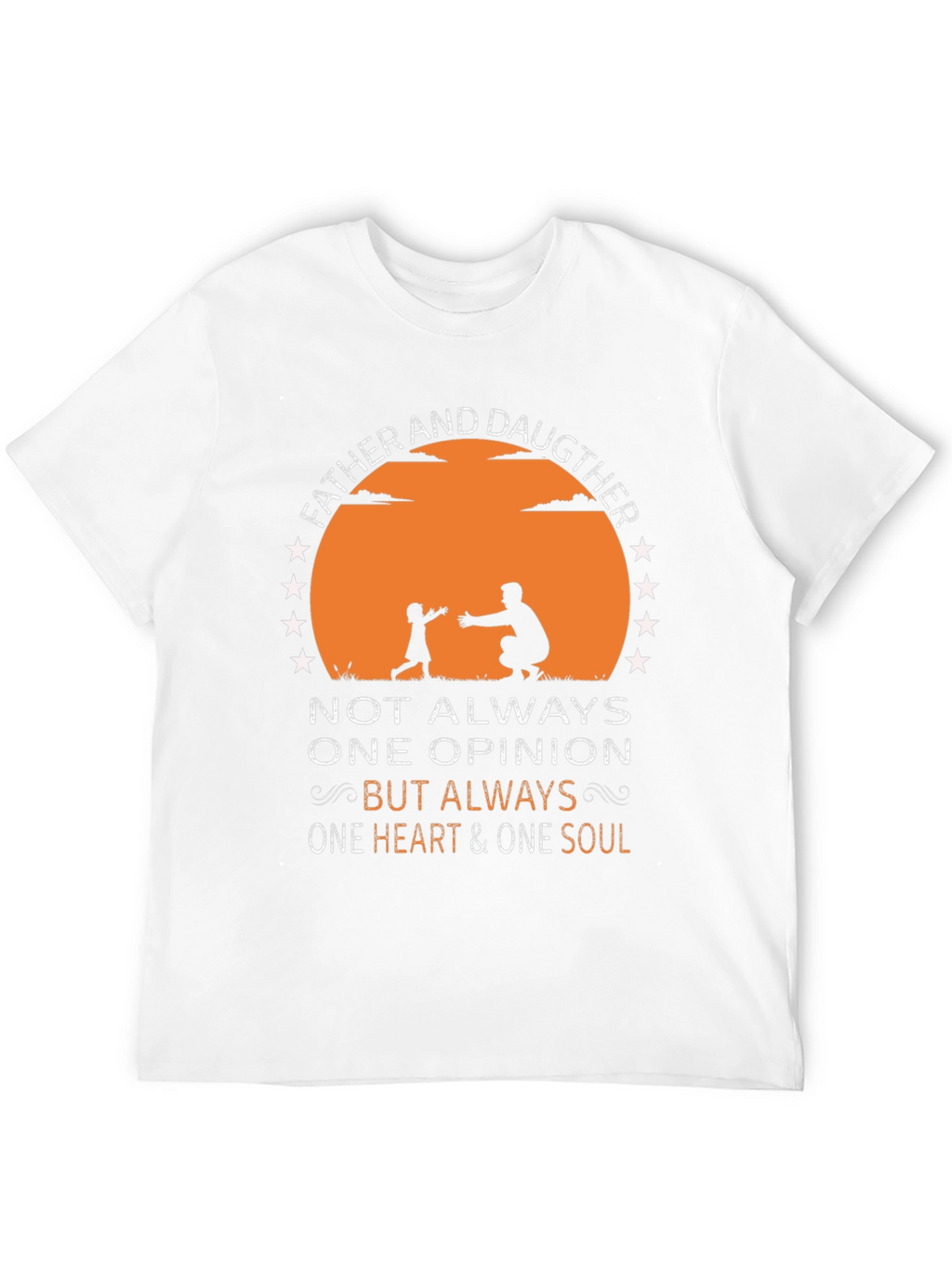 Father and Daughter Graphic Tee - Heart & Soul