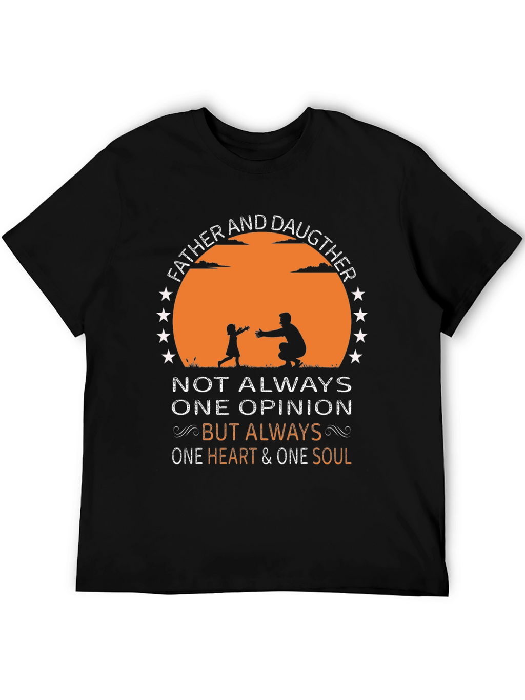 Father and Daughter Graphic Tee - Heart & Soul