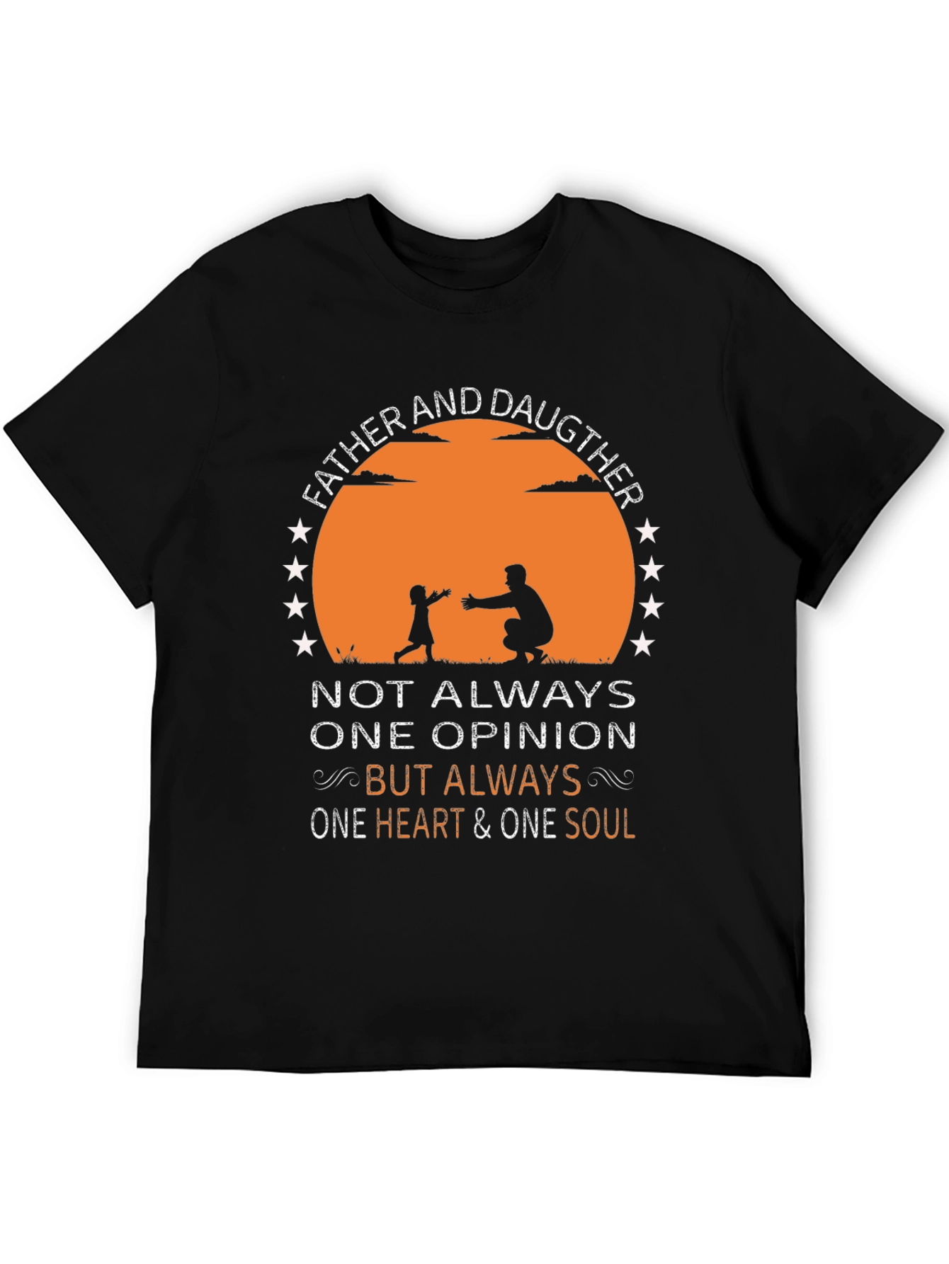 Father and Daughter Graphic Tee - Heart & Soul