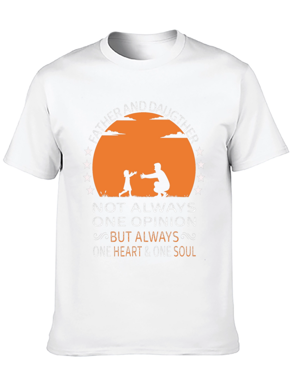 Father and Daughter Graphic Tee - Heart & Soul
