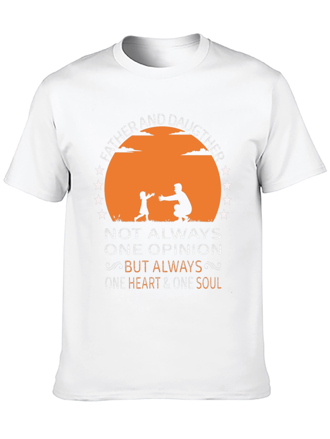 Father and Daughter Graphic Tee - Heart & Soul