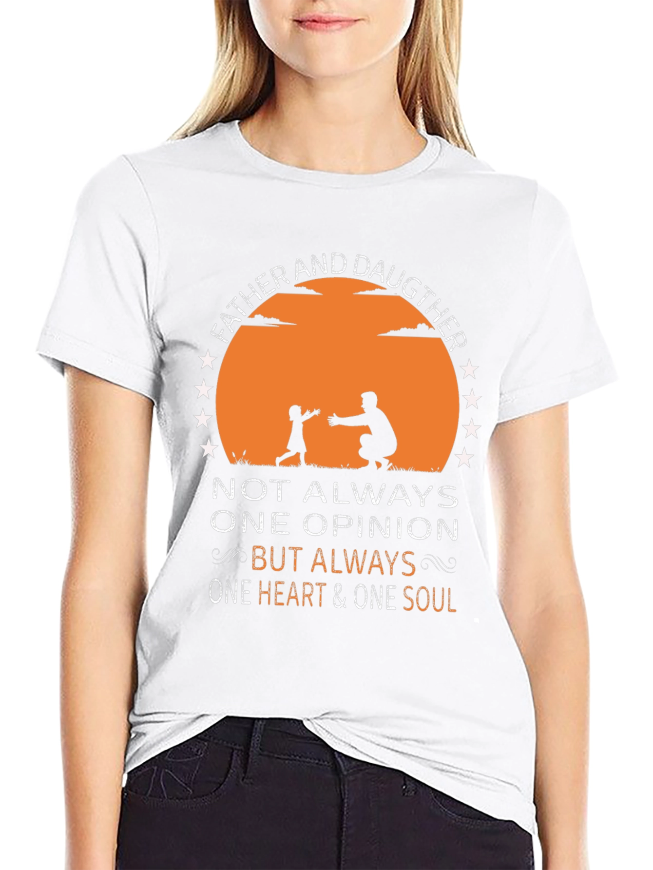 Father and Daughter Graphic Tee - Heart & Soul