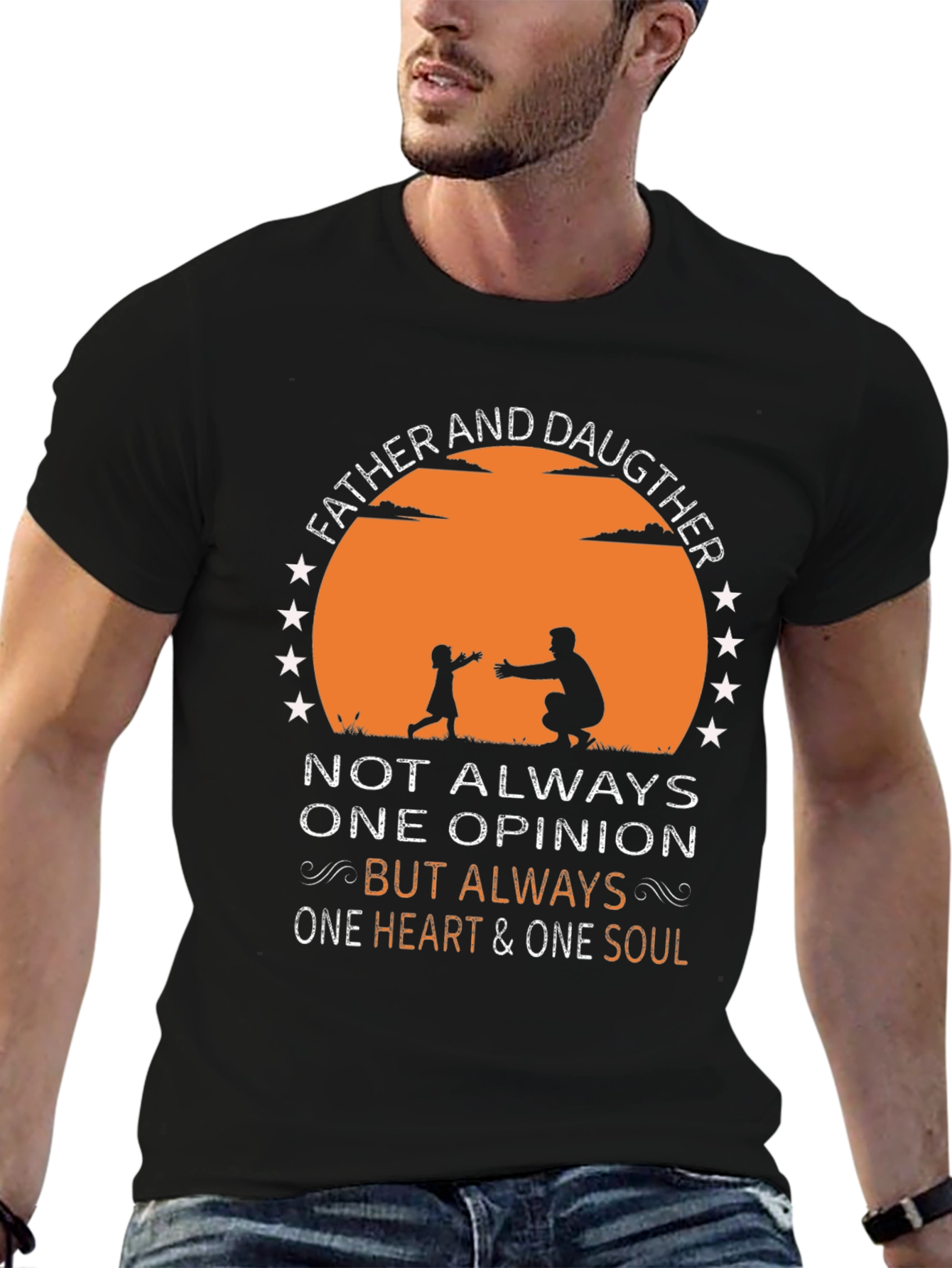 Father and Daughter Graphic Tee - Heart & Soul