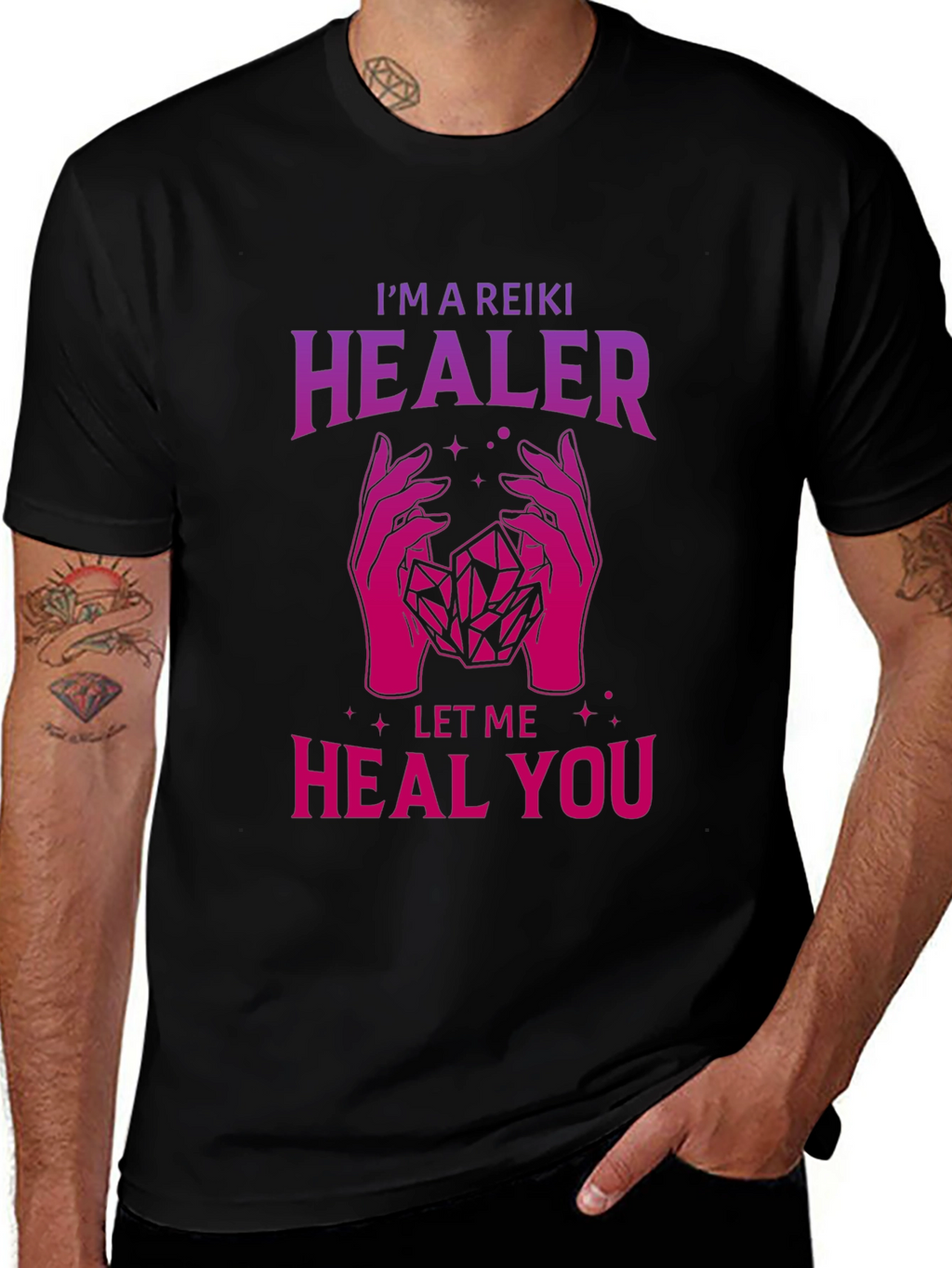 Reiki Healer Graphic T-Shirt