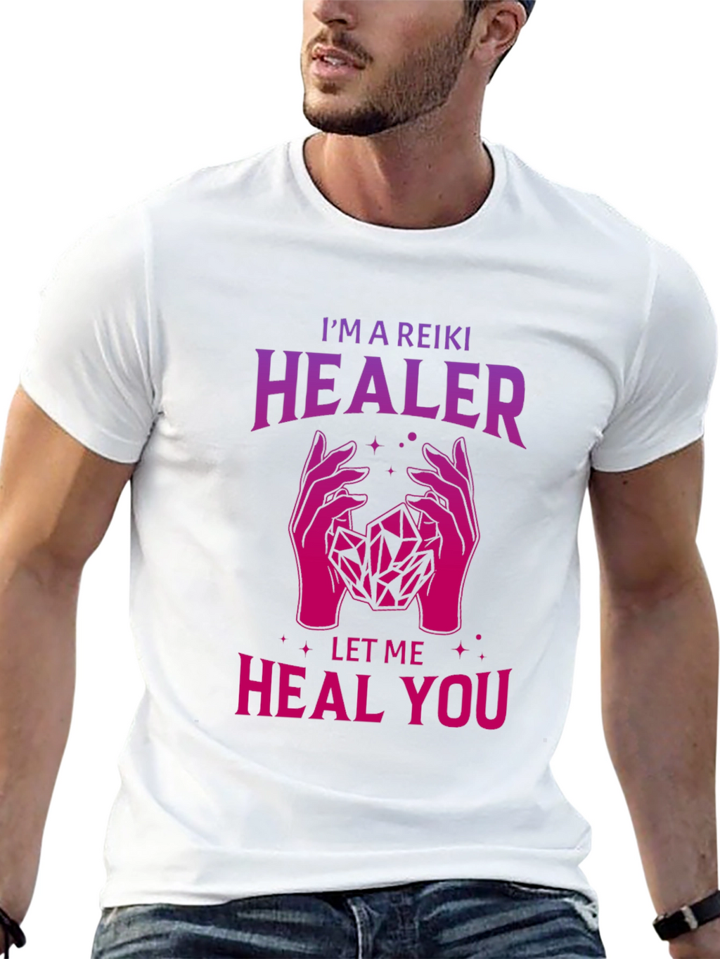 Reiki Healer Graphic T-Shirt