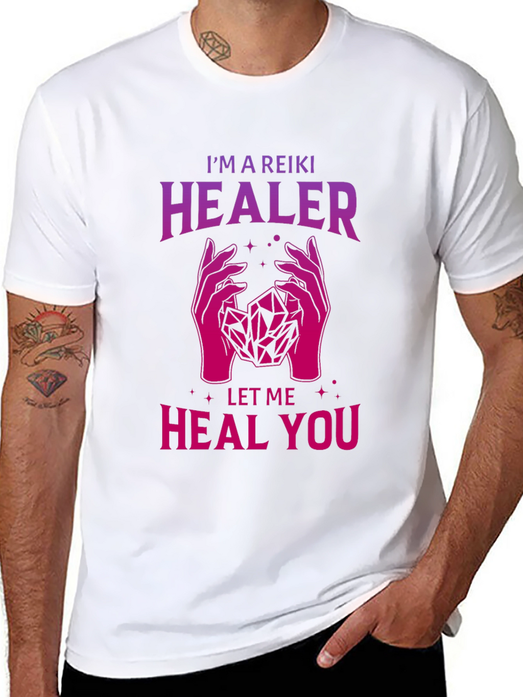 Reiki Healer Graphic T-Shirt