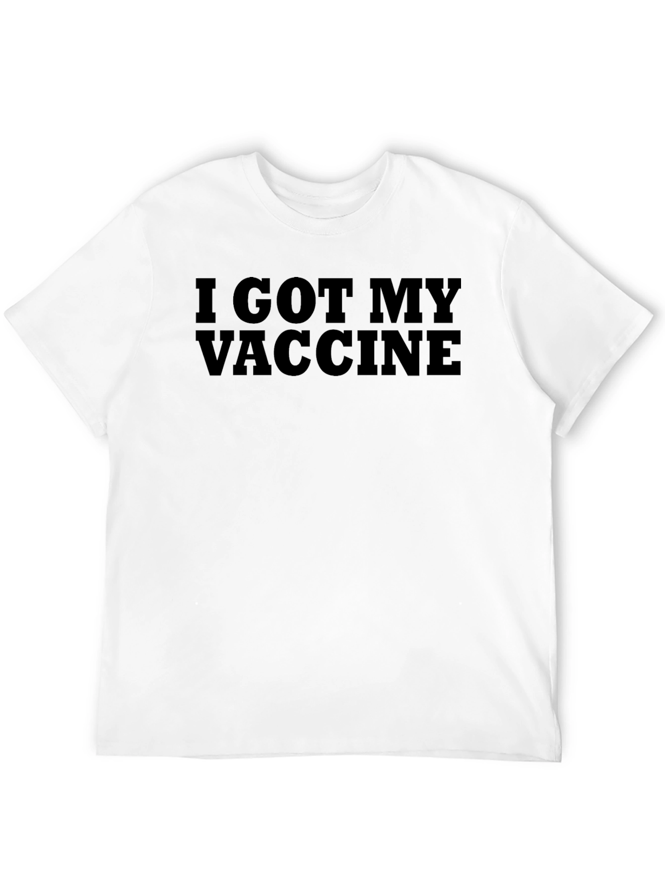 I Got My Vaccine Crew Neck T-Shirt