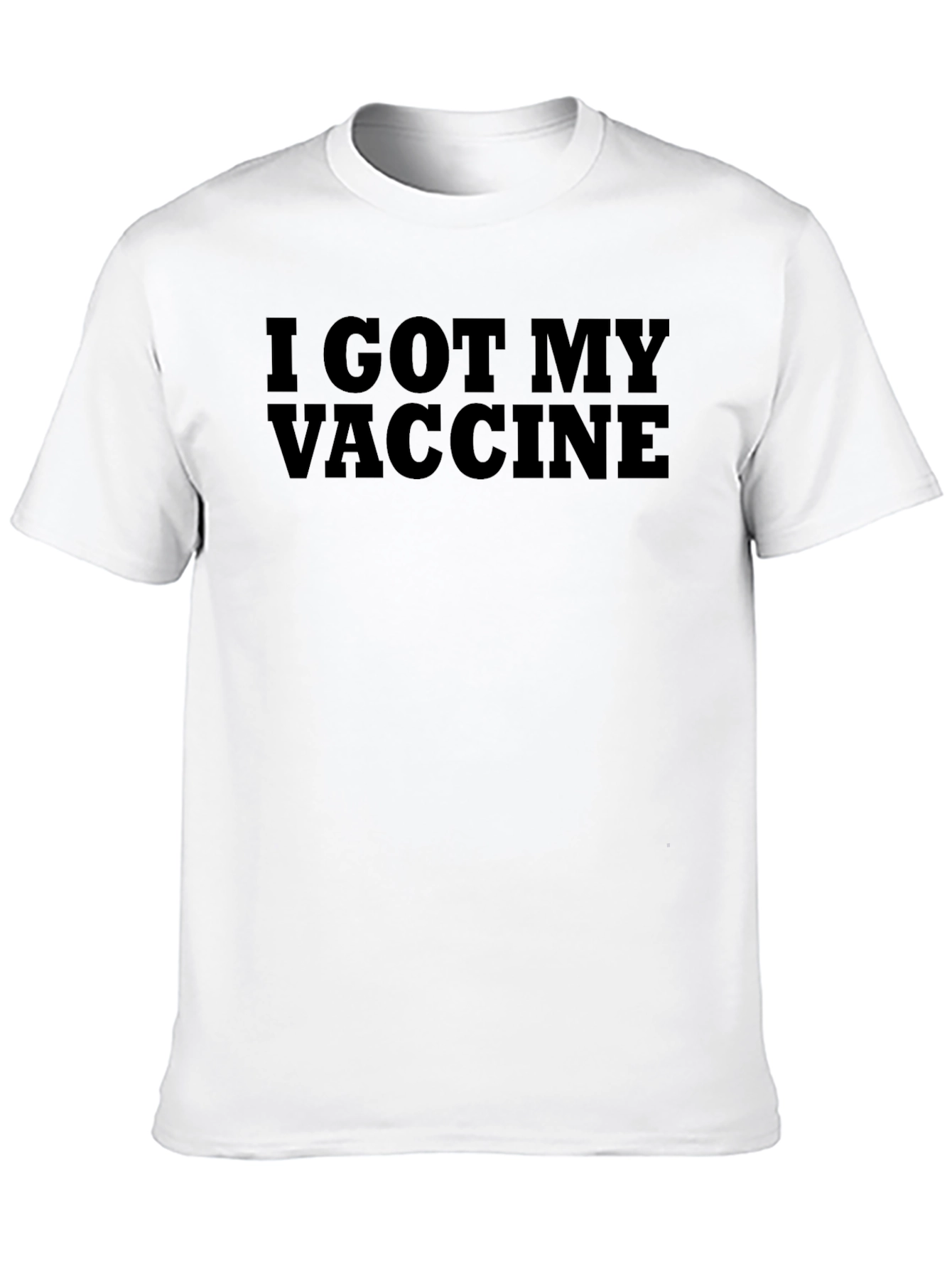 I Got My Vaccine Crew Neck T-Shirt
