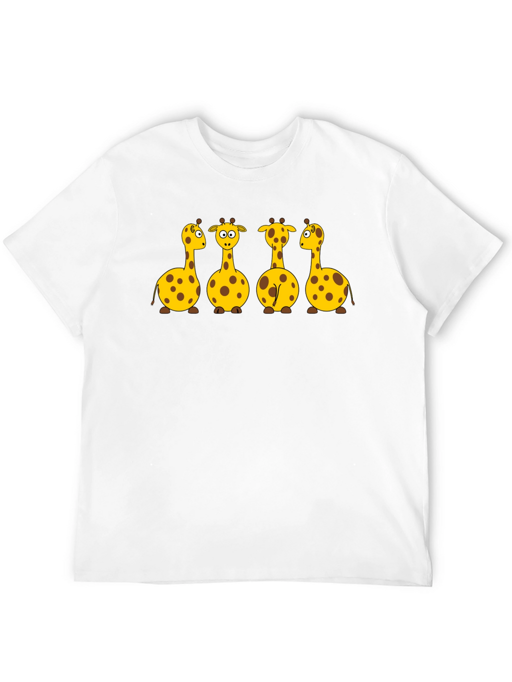 Cartoon Giraffe T-Shirt