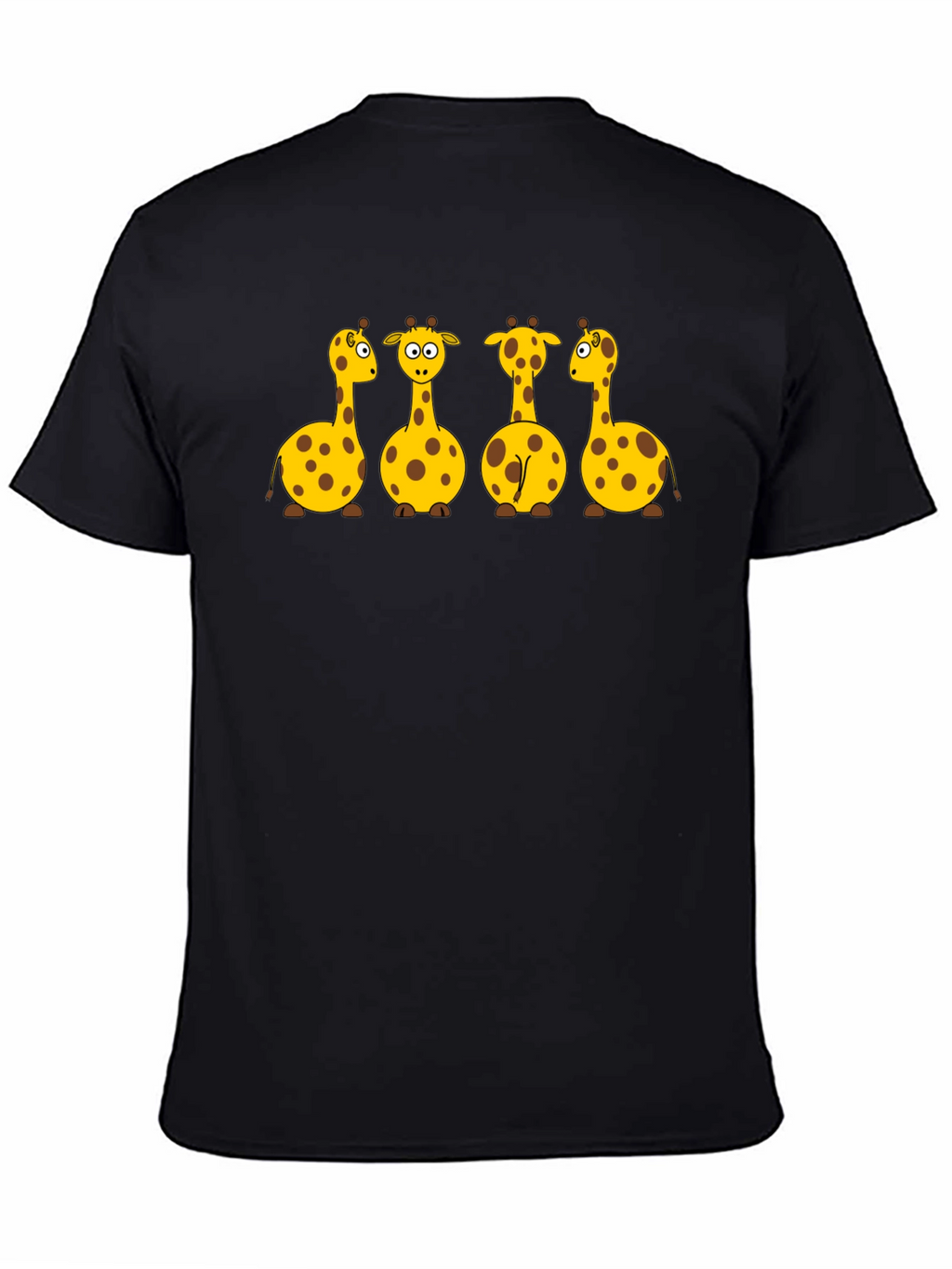 Cartoon Giraffe T-Shirt