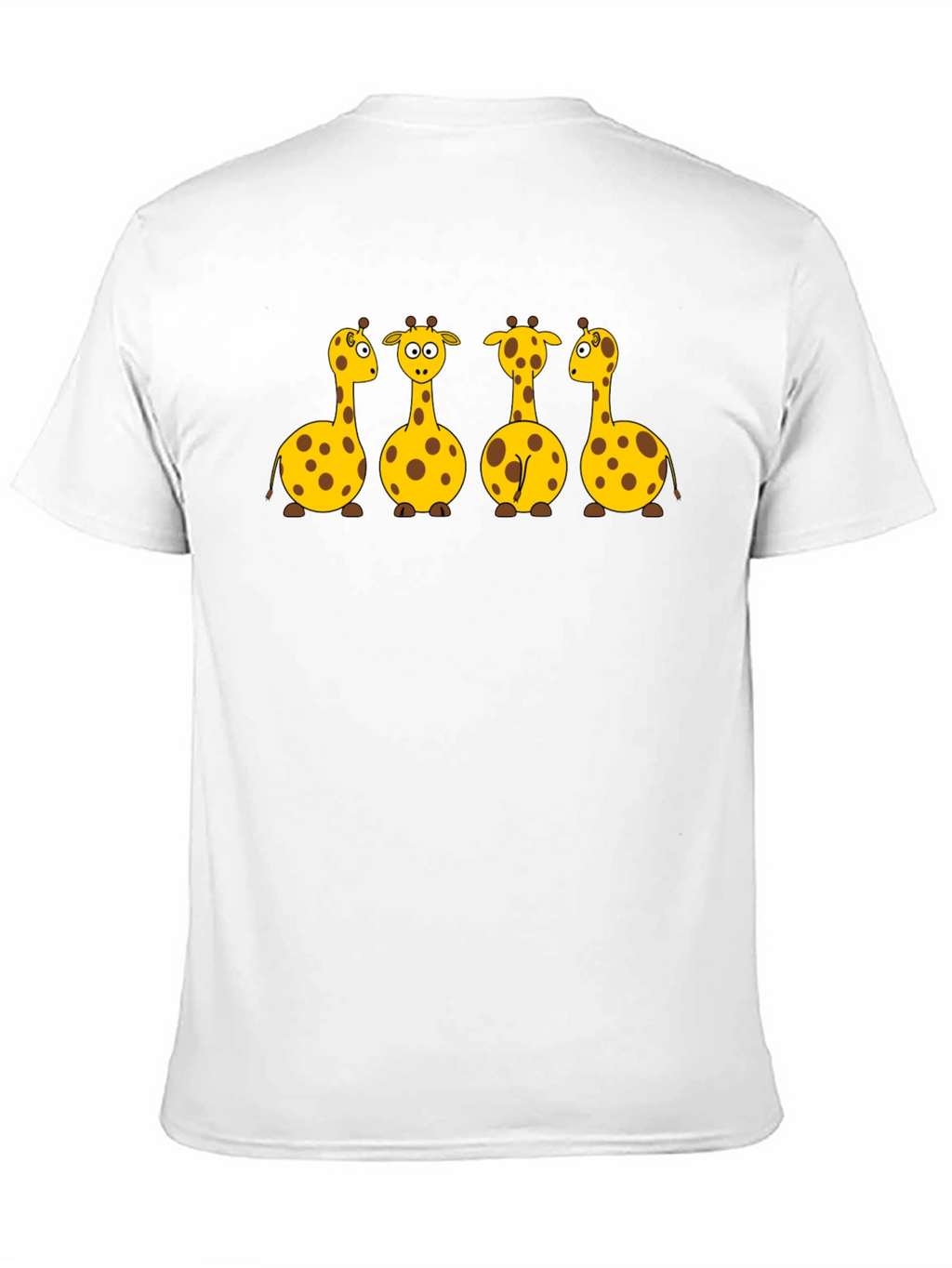 Cartoon Giraffe T-Shirt