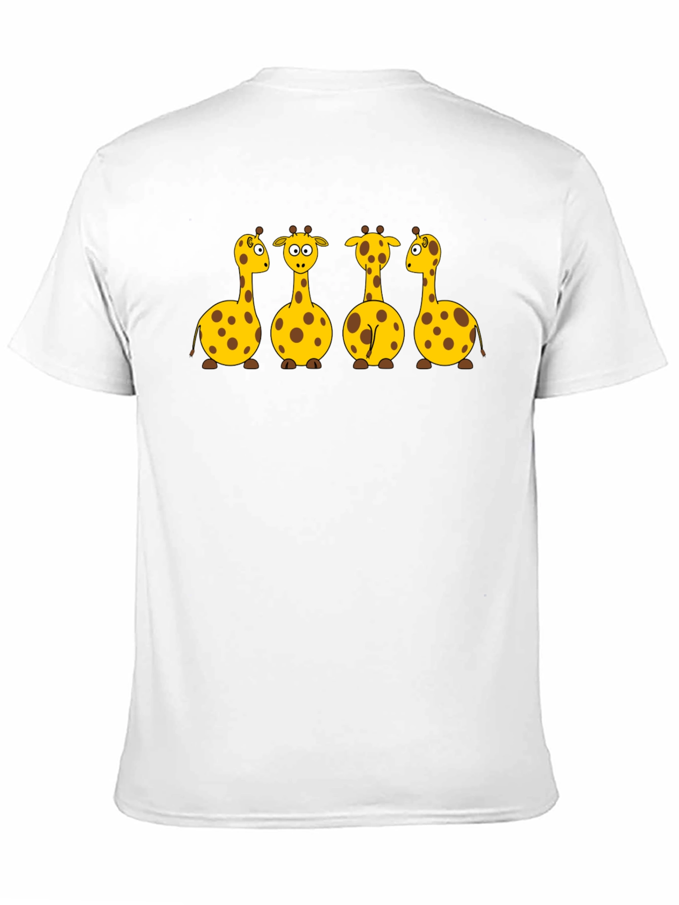 Cartoon Giraffe T-Shirt