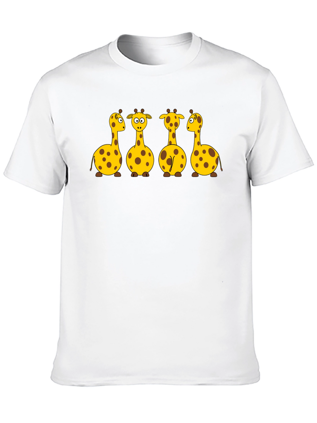 Cartoon Giraffe T-Shirt