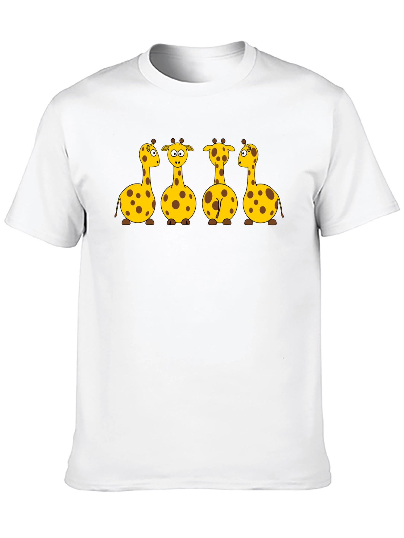 Cartoon Giraffe T-Shirt