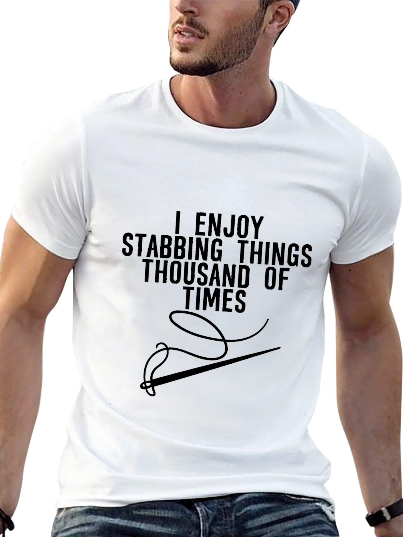 I Enjoy Stabbing Things T-Shirt