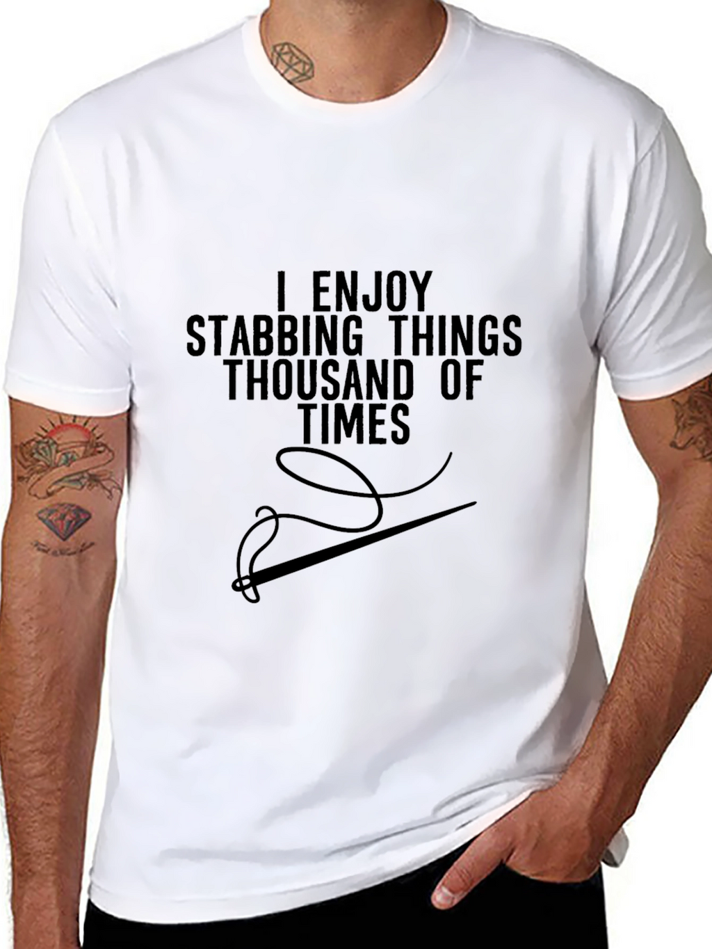 I Enjoy Stabbing Things T-Shirt