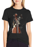 Cello Graphic T-Shirt - Musician Style