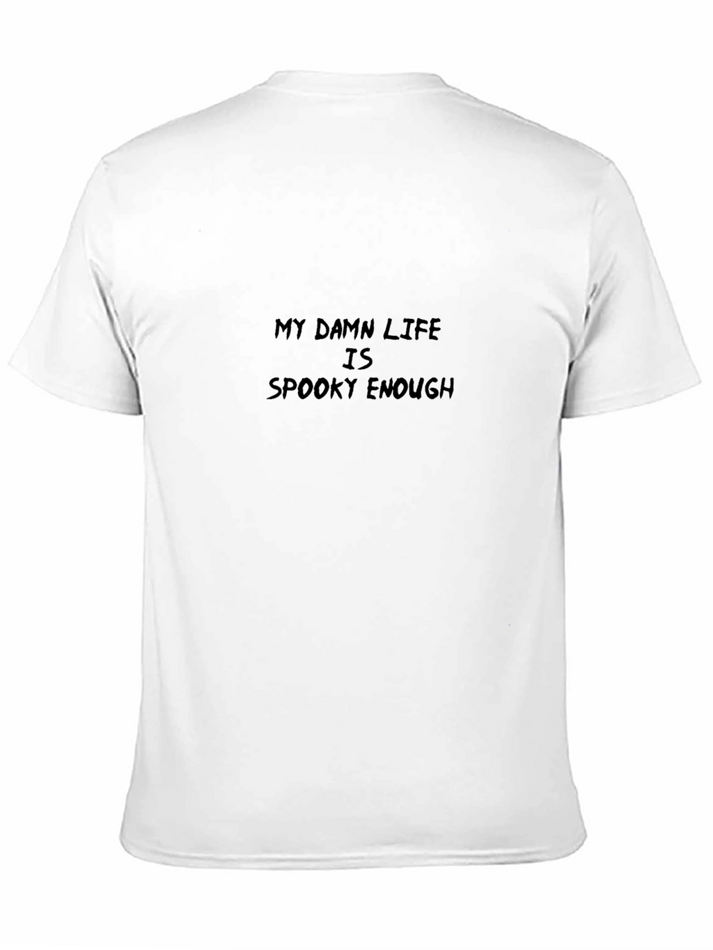 Spooky Enough Graphic Tee - Menswear