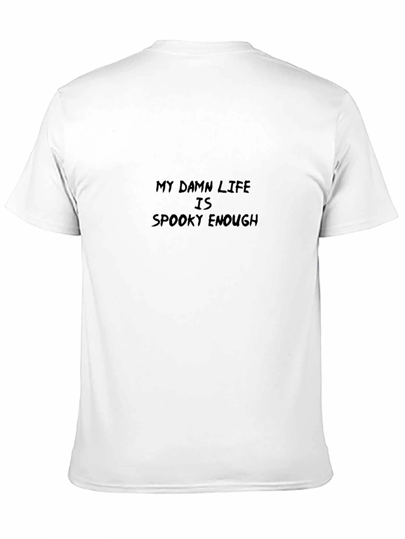 Spooky Enough Graphic Tee - Menswear