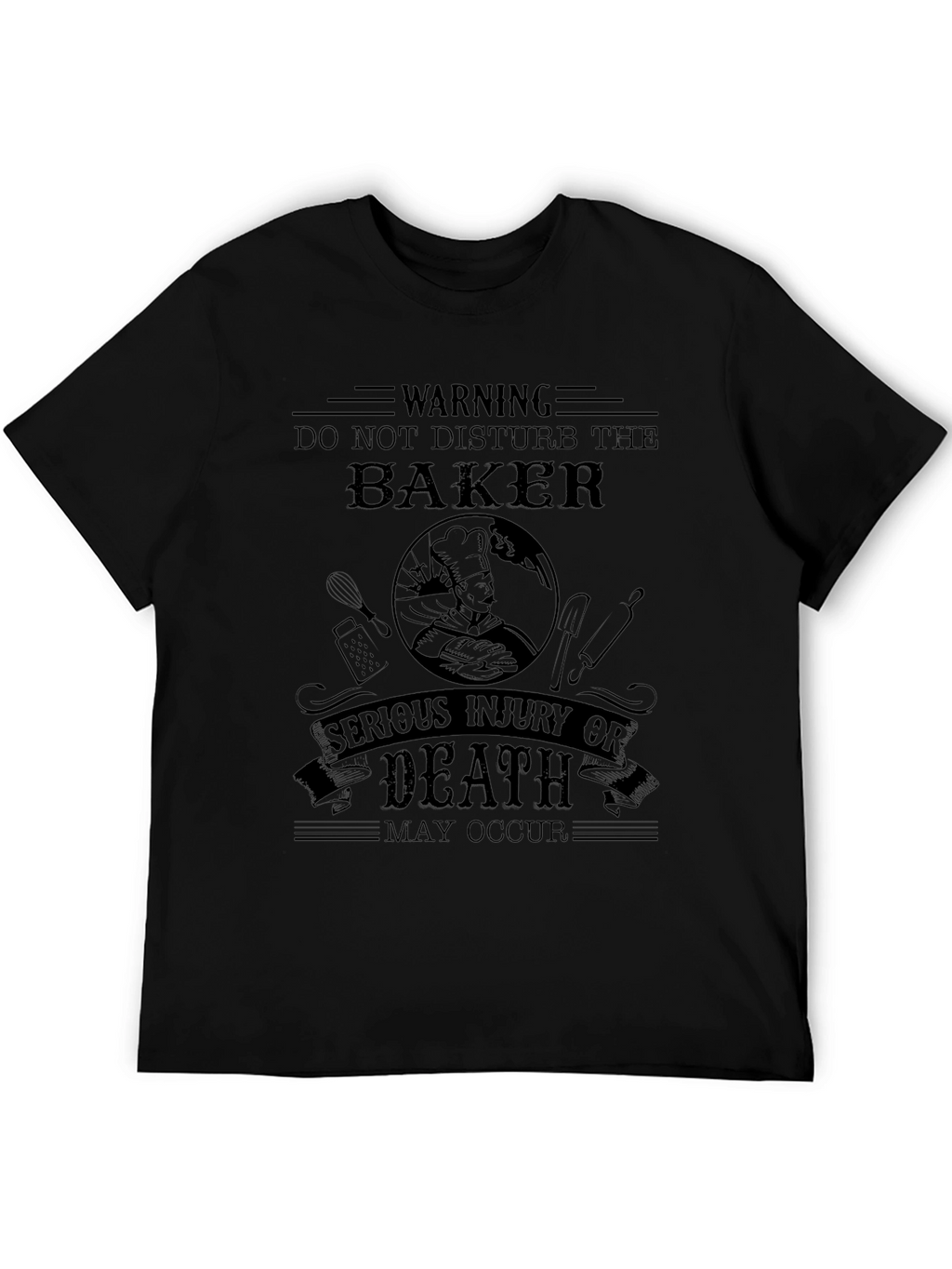Warning Baker T-Shirt