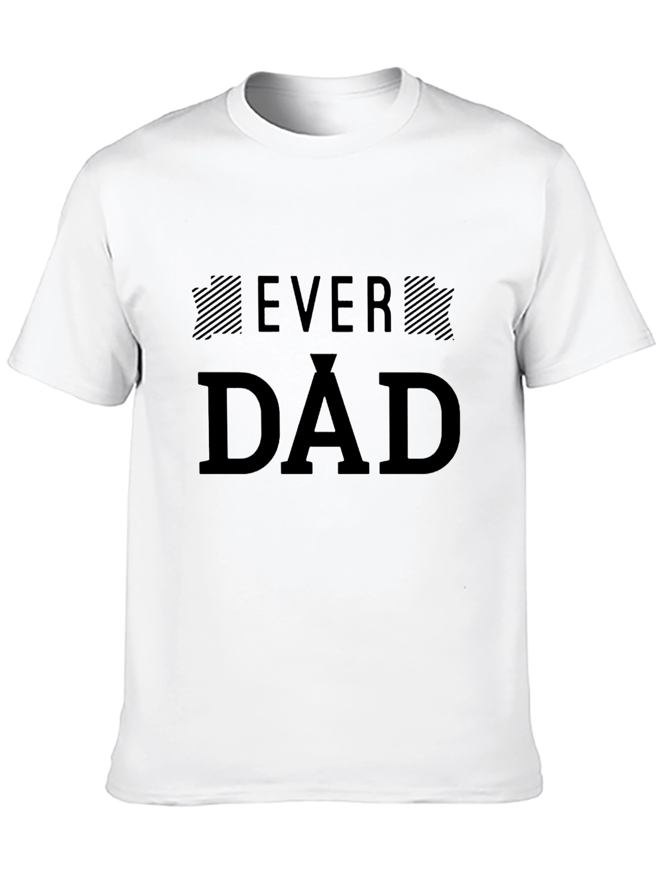Ever Dad Graphic Black T-Shirt
