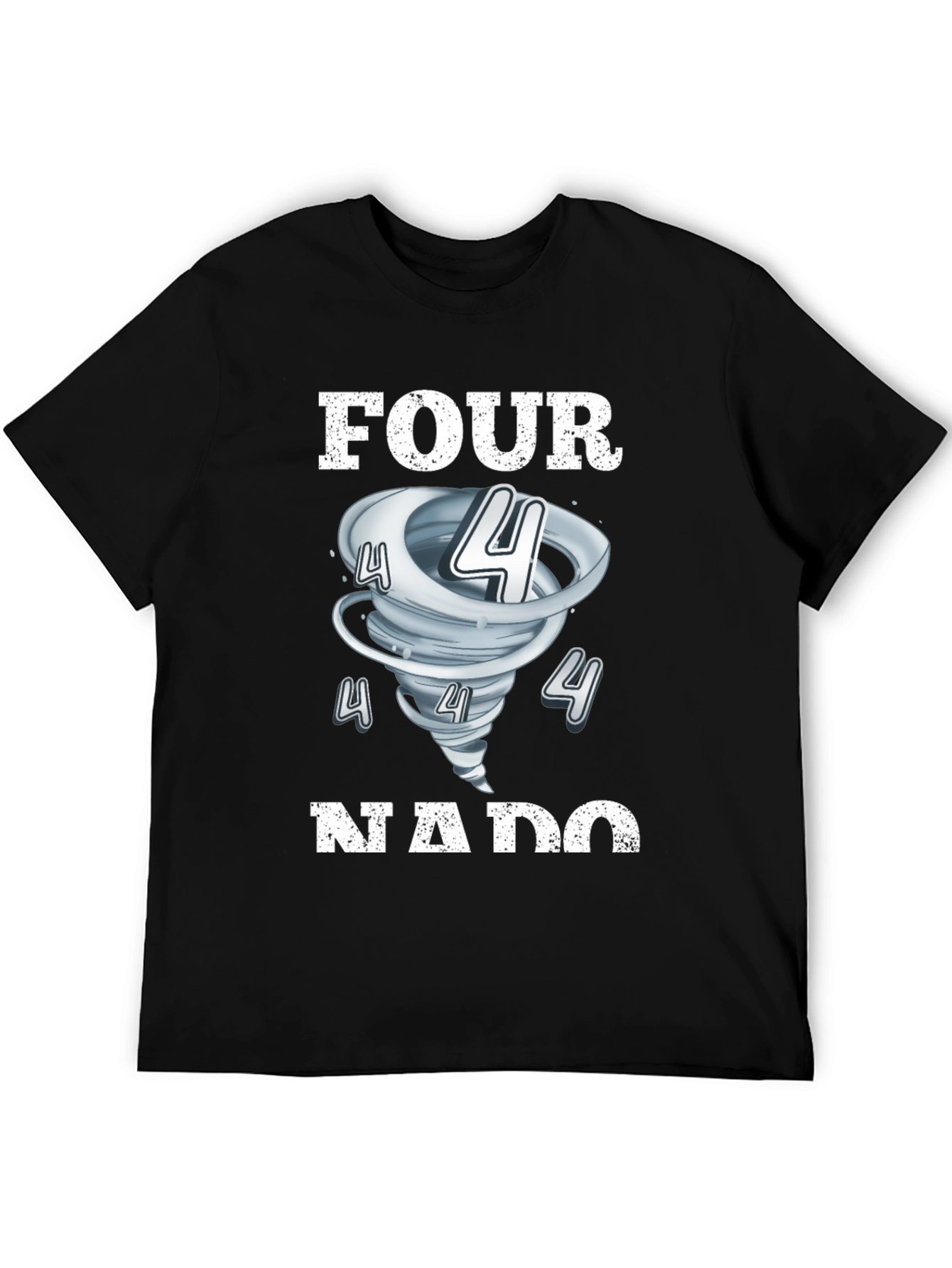 Four-Nado T-Shirt - Tornado Number Pun Tee