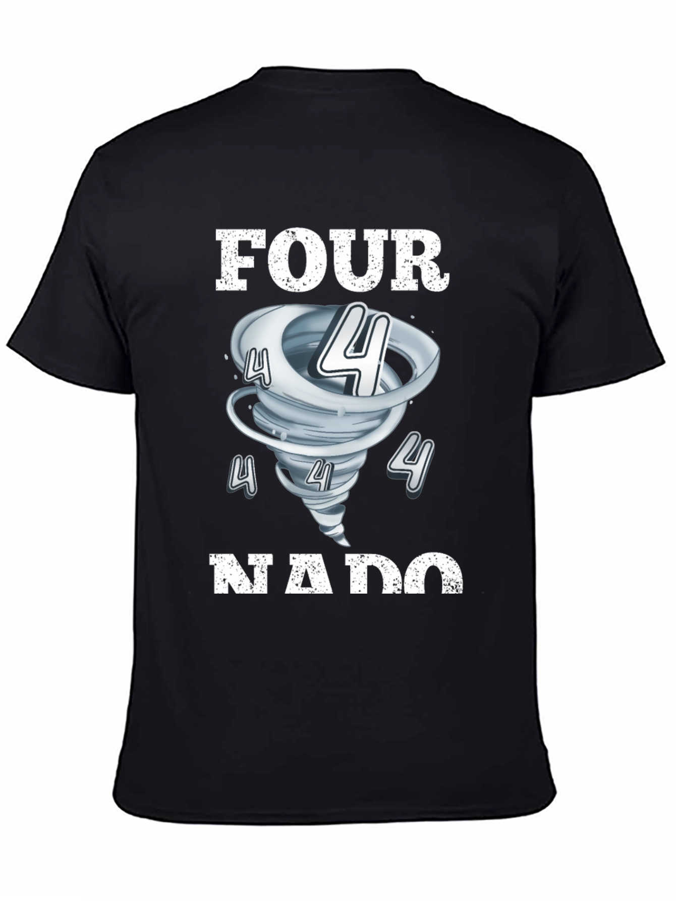 Four-Nado T-Shirt - Tornado Number Pun Tee
