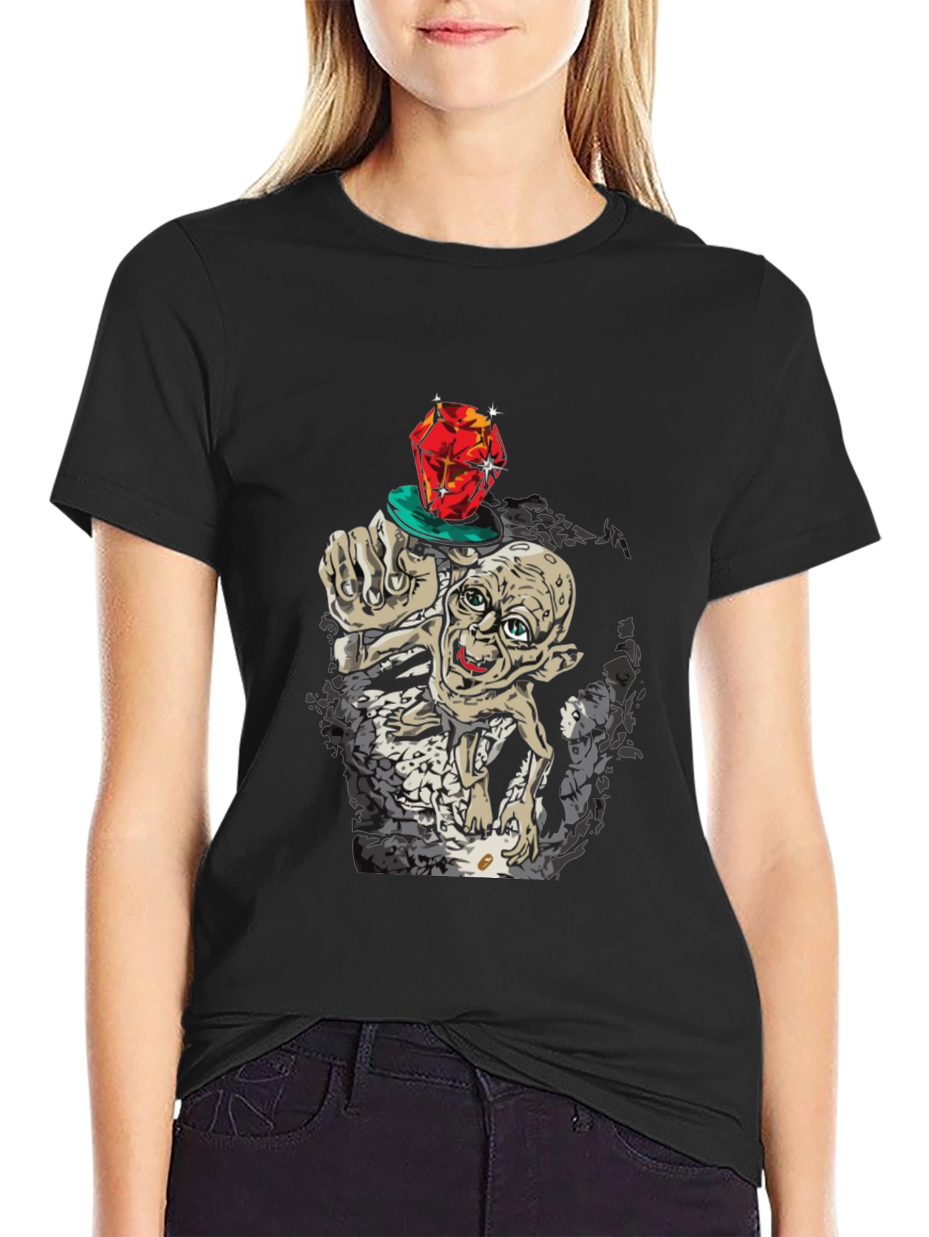 Gollum Precious Gem Graphic Tee