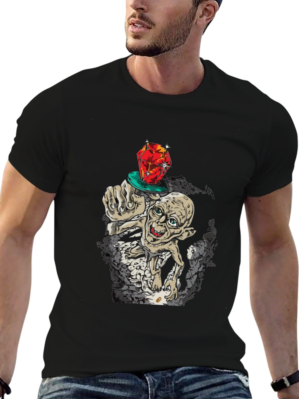 Gollum Precious Gem Graphic Tee