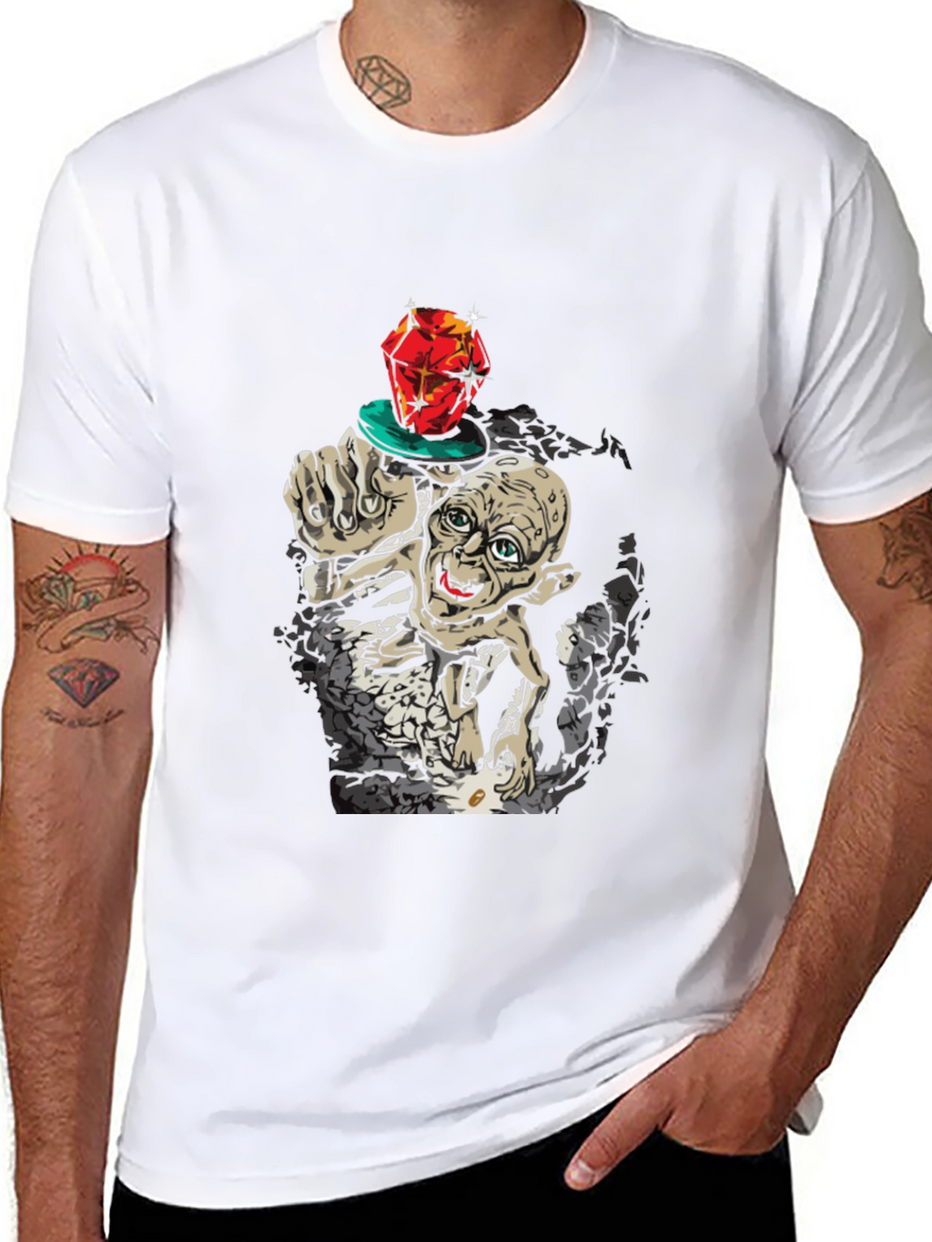 Gollum Precious Gem Graphic Tee