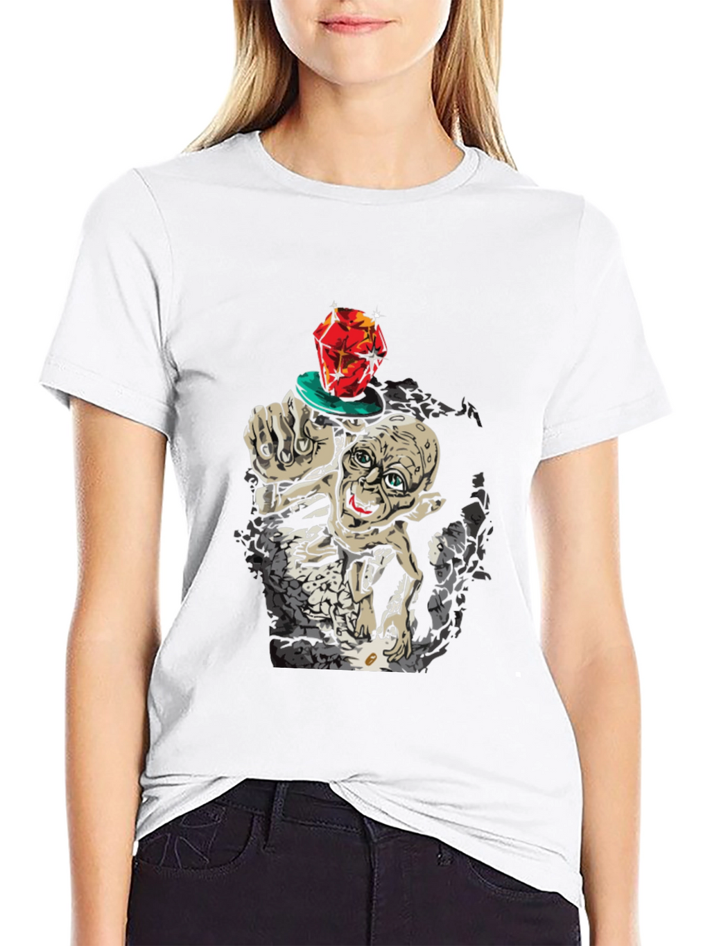 Gollum Precious Gem Graphic Tee
