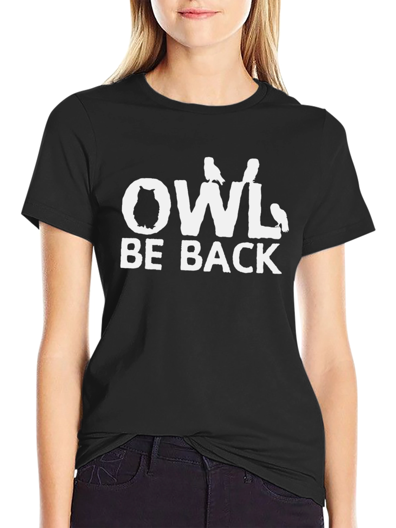Owl Be Back T-Shirt - Funny Bird Graphic Tee
