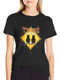 Twins On Board Graphic T-Shirt