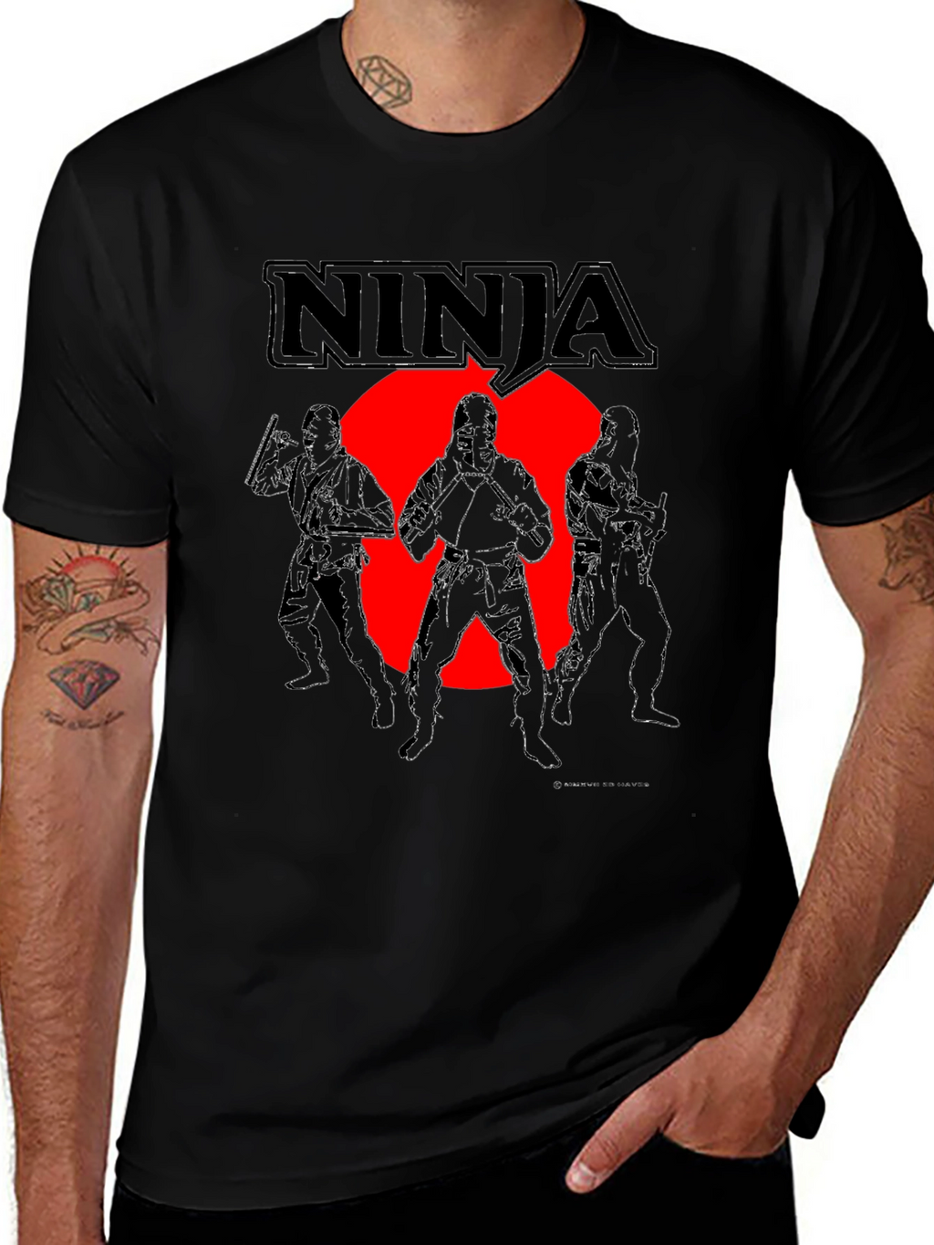 Ninja T-Shirt: Shadow Warriors Graphic Tee