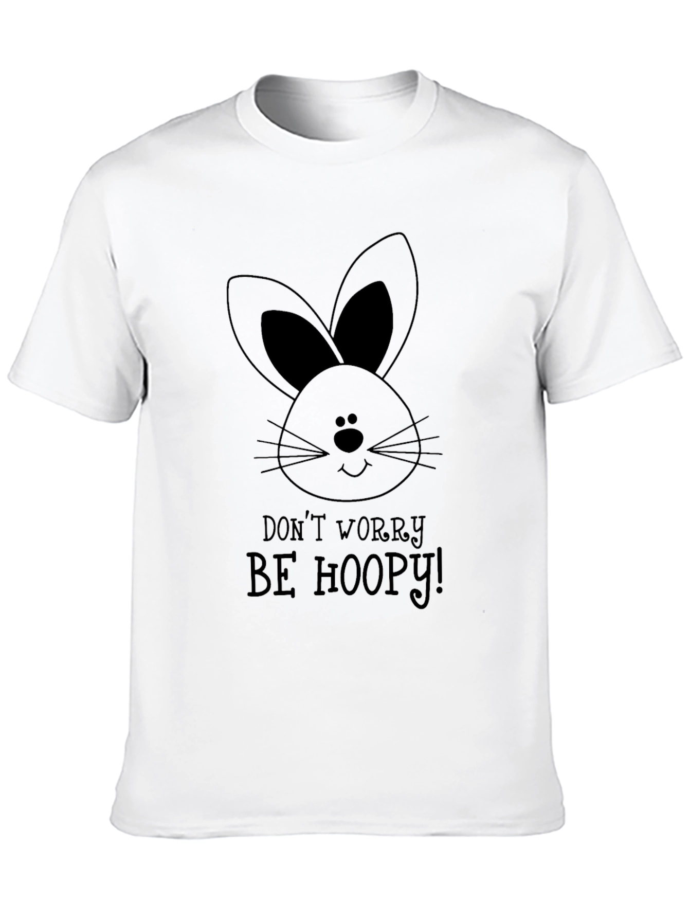 Be Hoopy Easter Bunny Graphic Tee