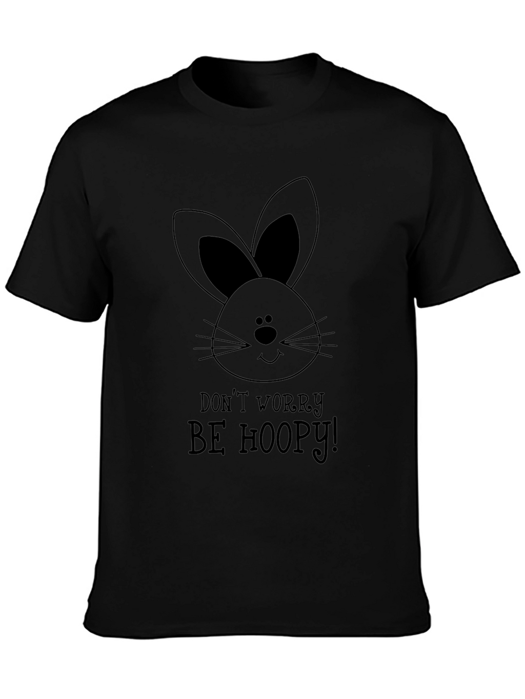 Be Hoopy Easter Bunny Graphic Tee