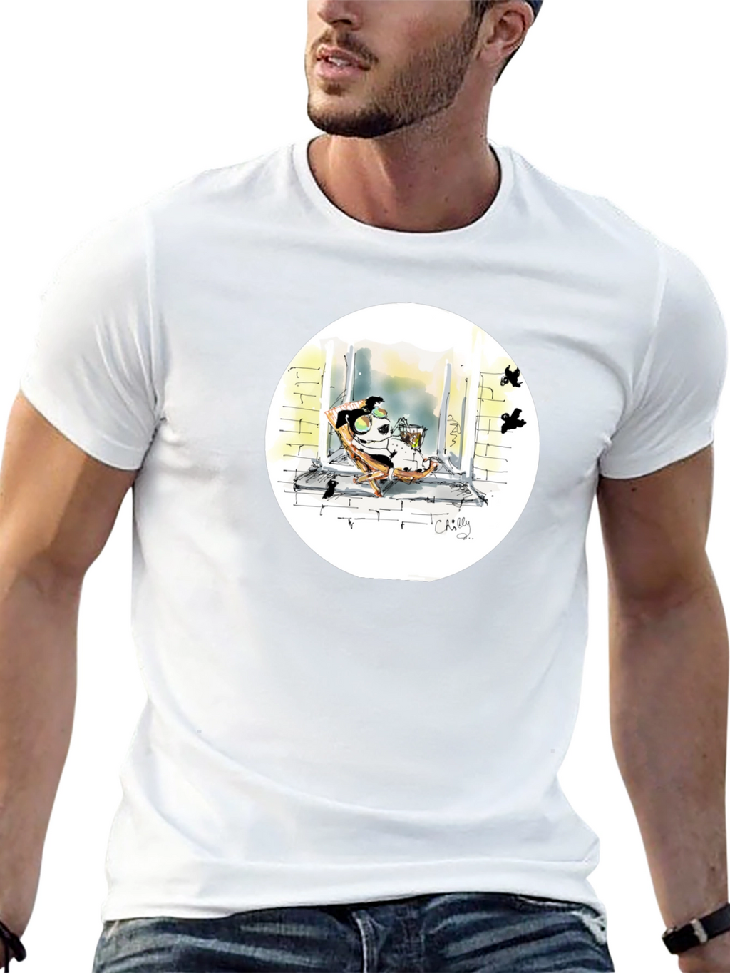 Dog Relaxing T-Shirt