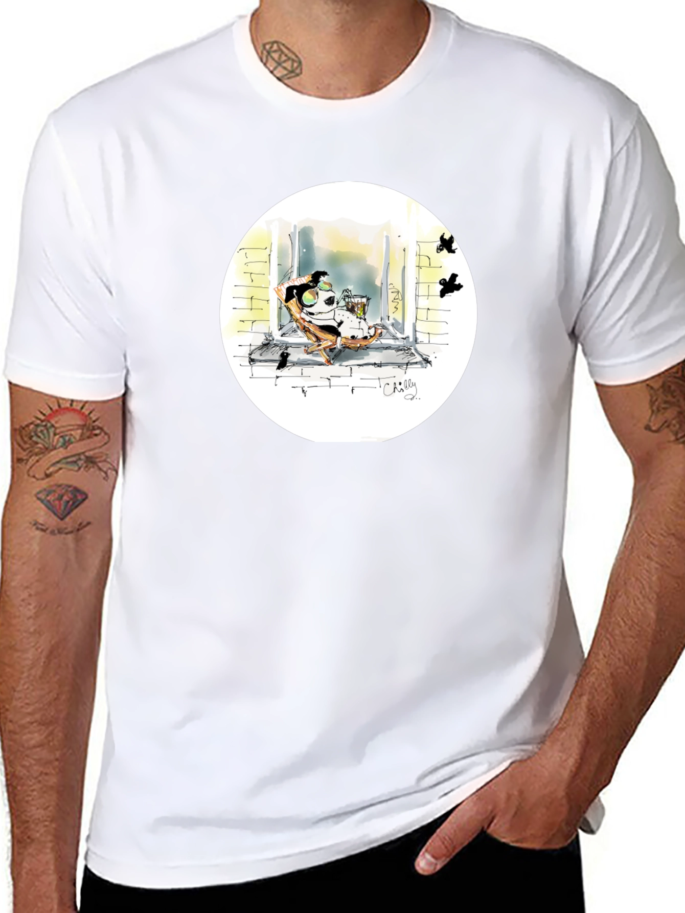 Dog Relaxing T-Shirt