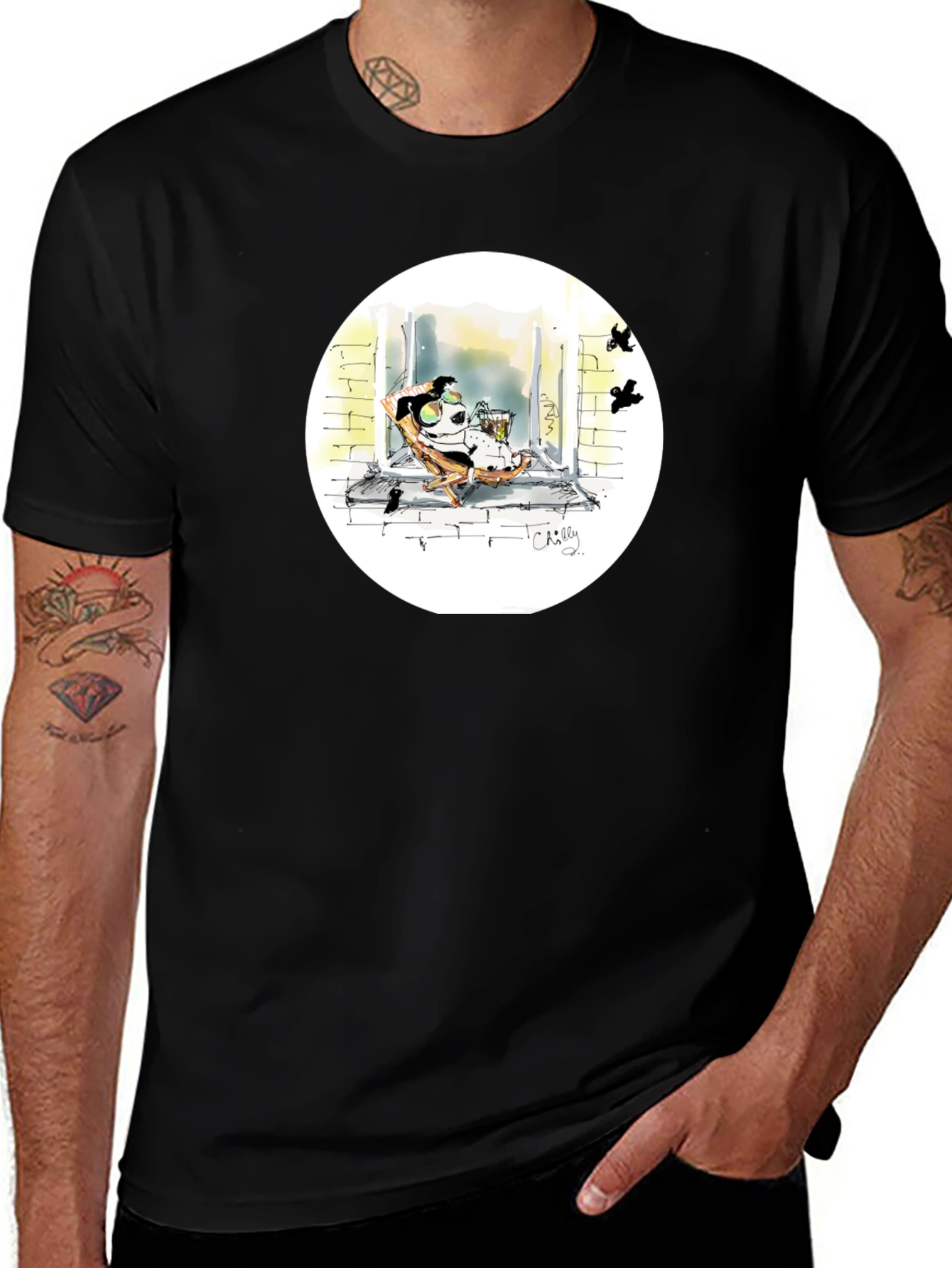 Dog Relaxing T-Shirt