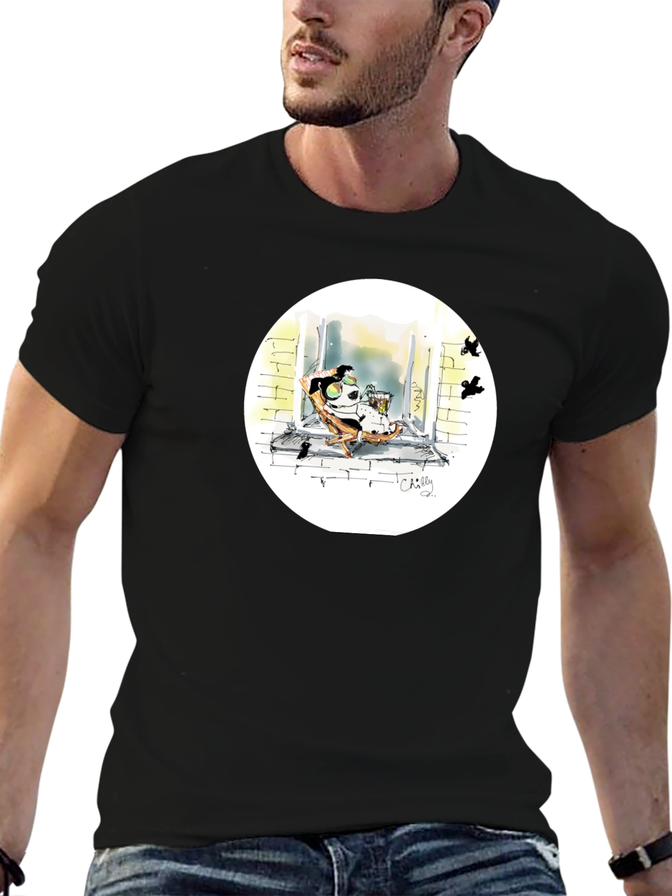 Dog Relaxing T-Shirt