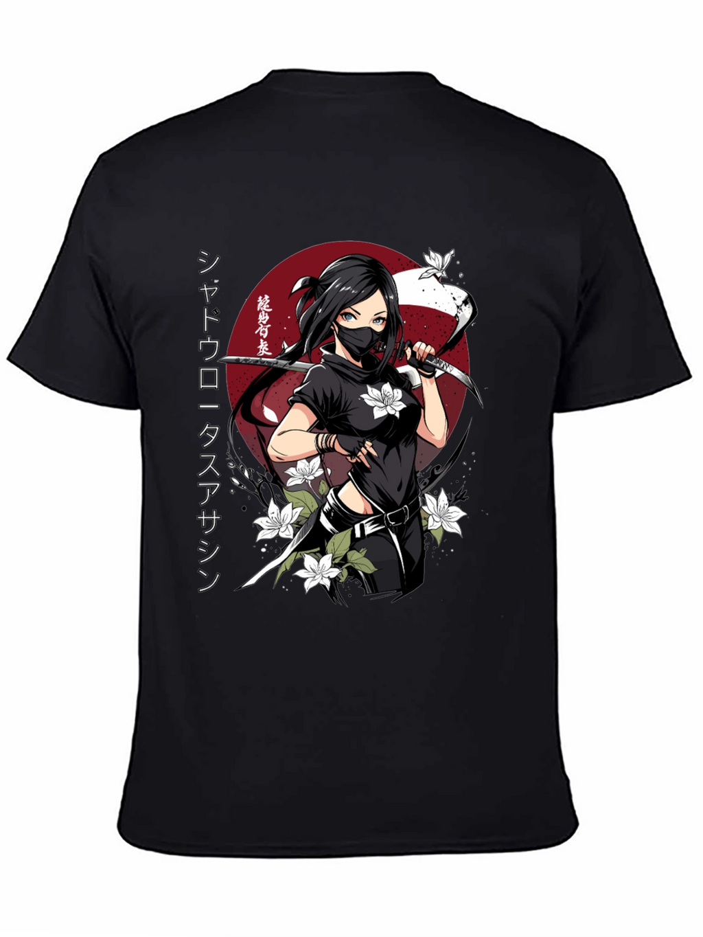 Shadow Lotus Assassin Graphic T-Shirt