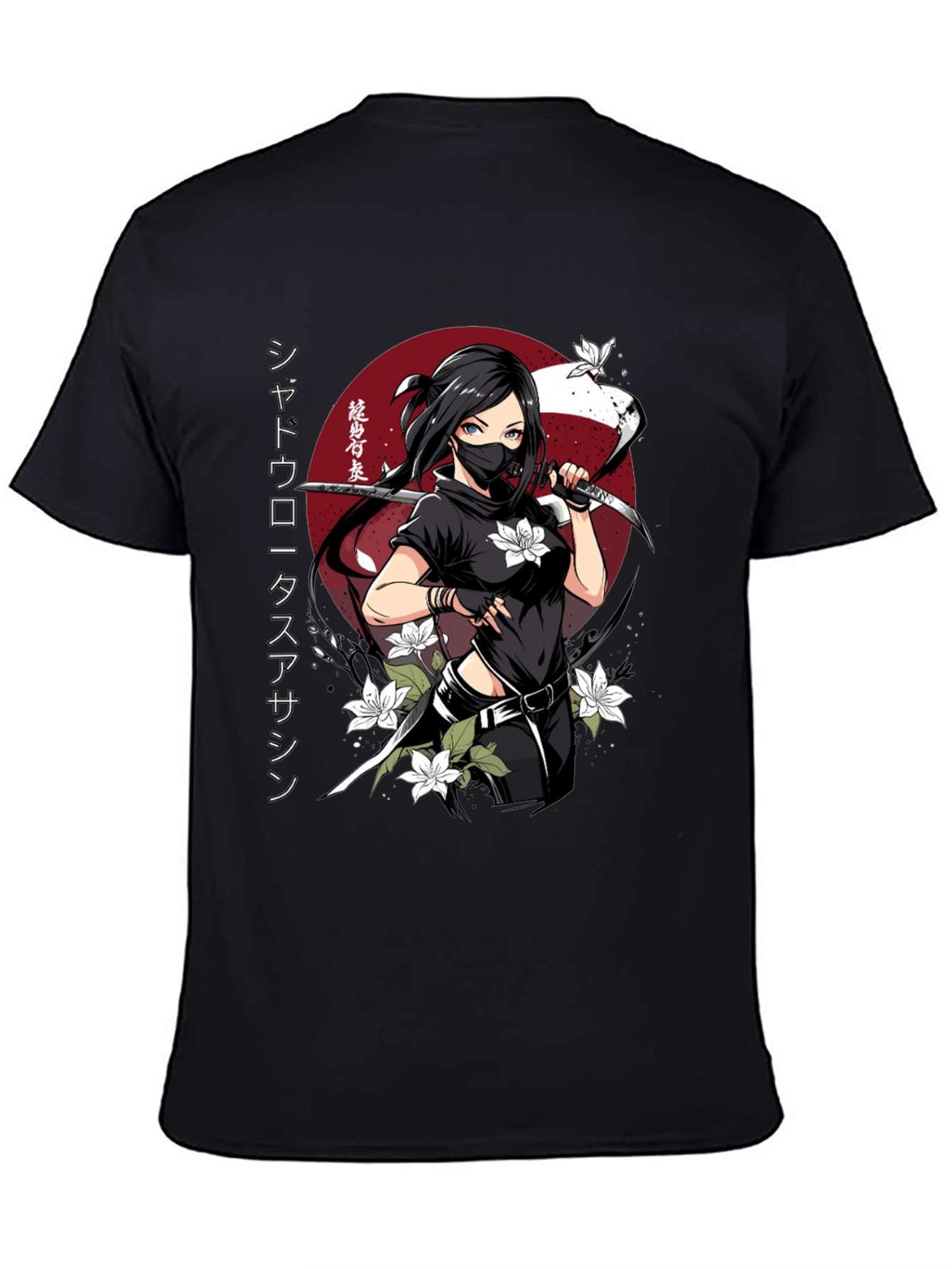 Shadow Lotus Assassin Graphic T-Shirt