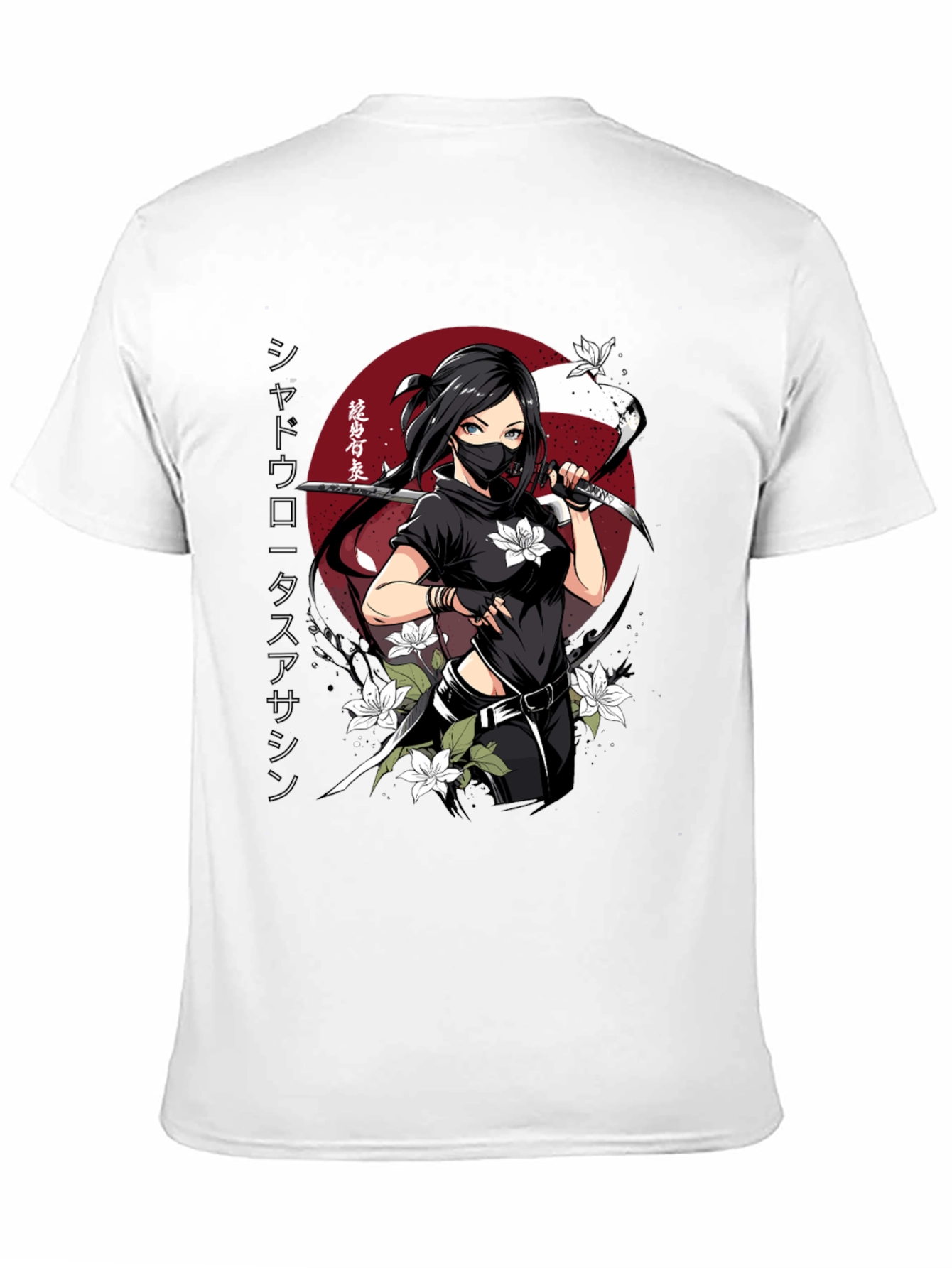 Shadow Lotus Assassin Graphic T-Shirt