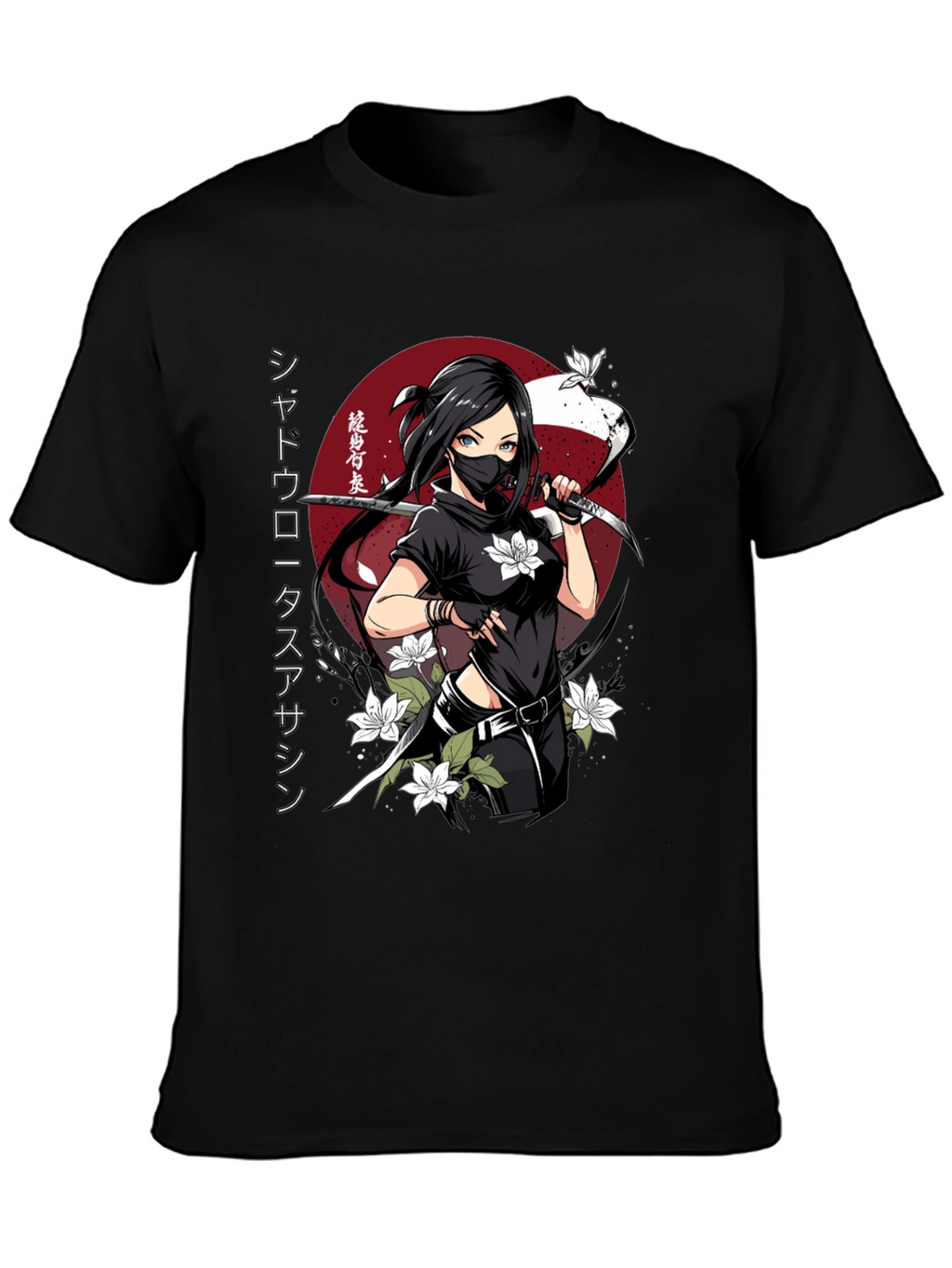 Shadow Lotus Assassin Graphic T-Shirt