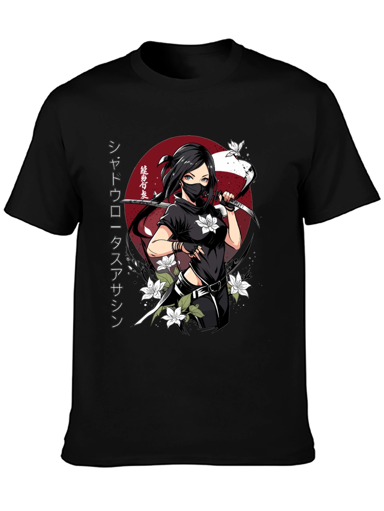 Shadow Lotus Assassin Graphic T-Shirt