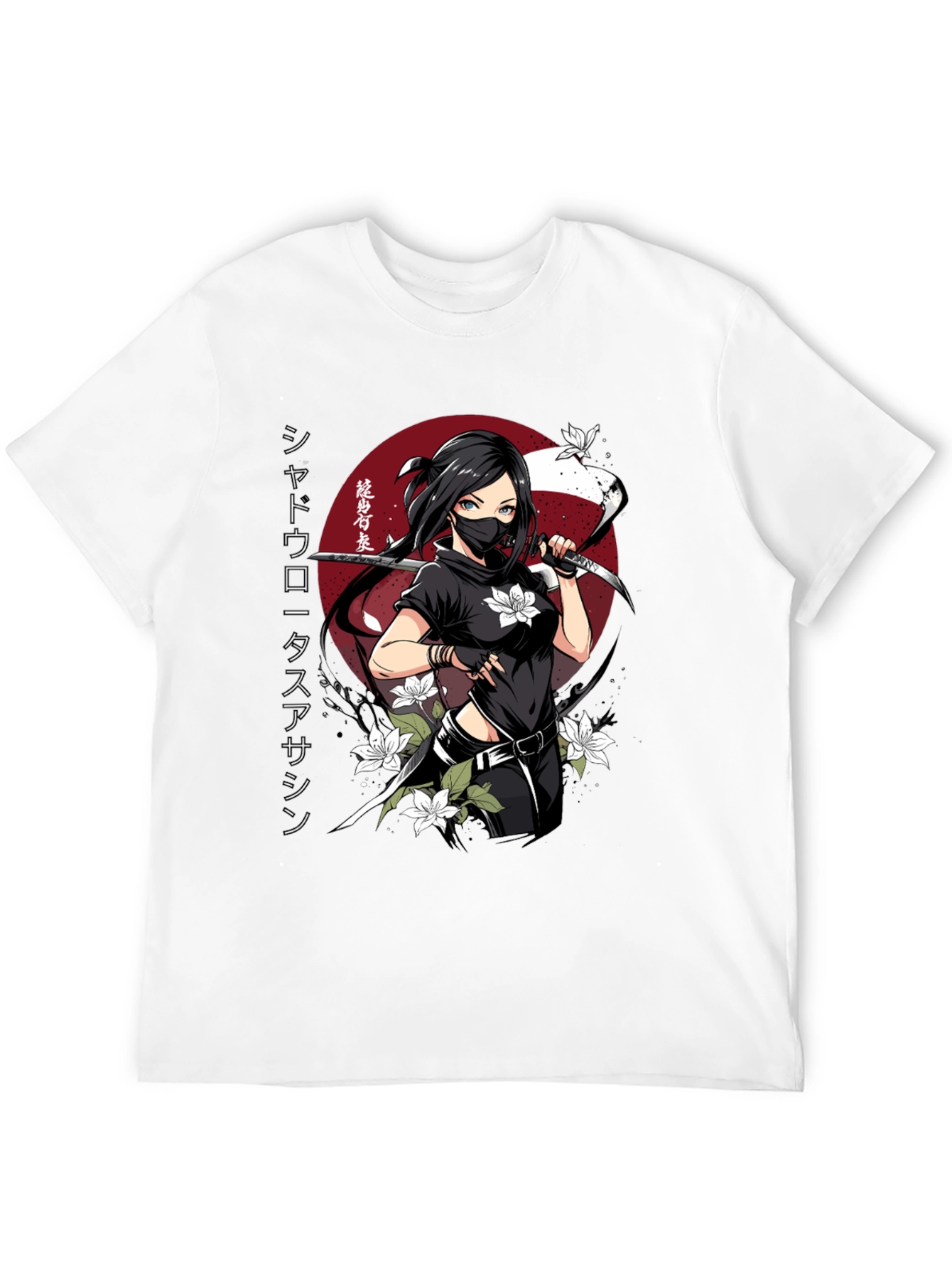 Shadow Lotus Assassin Graphic T-Shirt