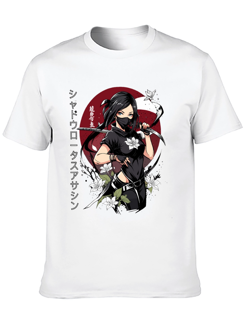 Shadow Lotus Assassin Graphic T-Shirt