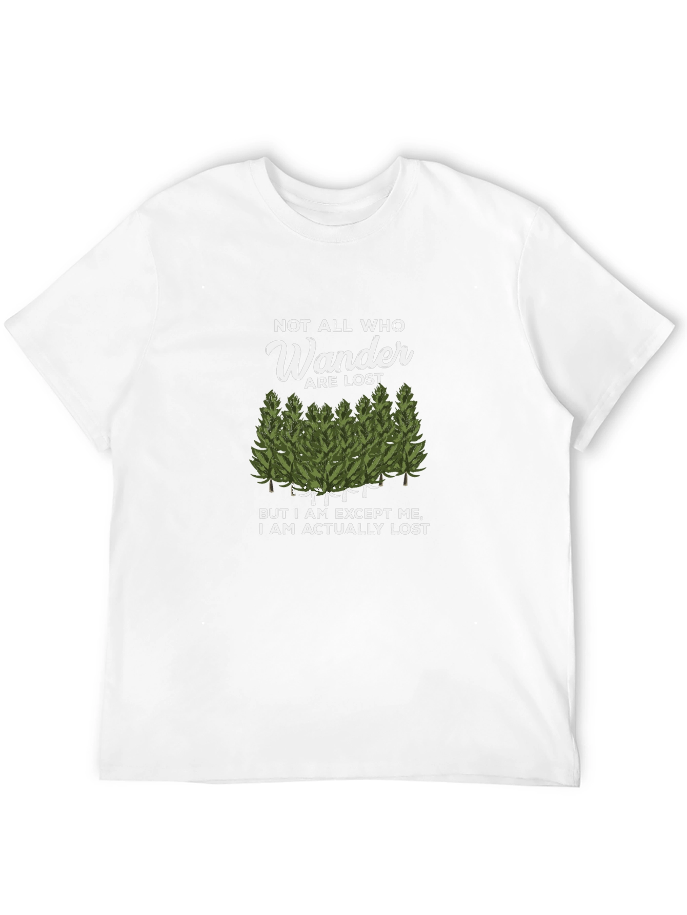 Wanderer T-Shirt - Lost in the Woods Graphic Tee