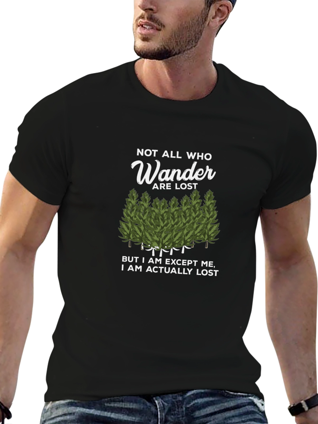 Wanderer T-Shirt - Lost in the Woods Graphic Tee