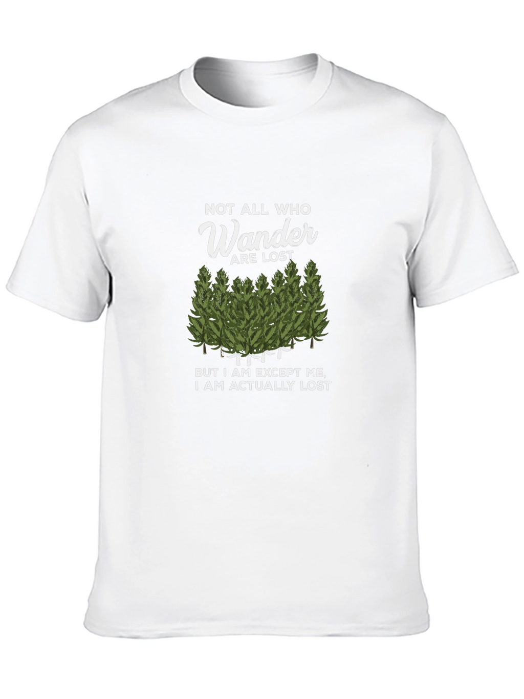 Wanderer T-Shirt - Lost in the Woods Graphic Tee